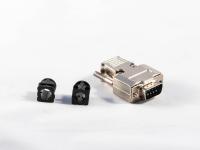 Разъём KD9MM Кабельный штеккер (male) Dsub9 (DB9)