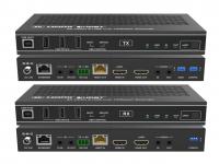 KVC-EB1200XE HDBaseT 3.0 удлинитель до 100 м сигналов HDMI 2.1, пропускная способность 18 Гбит/с TMDS и 40 Гбит/с FLR, разрешение до 8К 30 Гц