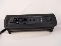 KTH-385M Моторизованный настольный коммутационный блок в открытом состоянии