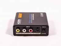 KVC-CAVH4 Преобразователь CVBS+аудио в HDMI 1.4, входные форматы PAL, NTSC, SECAM, выходные разрешения 720p, 1080p, 4К@30 Гц, 4K@60 Гц