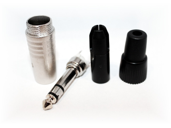 KP3C Кабельный разъём TRS 6,3 мм в разборе