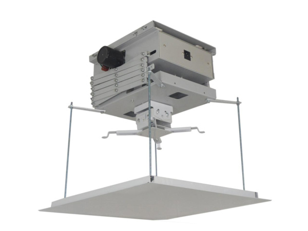 KVC-LPC Моторизованный лифт для видеопроектора в нерабочем (закрытом) положении