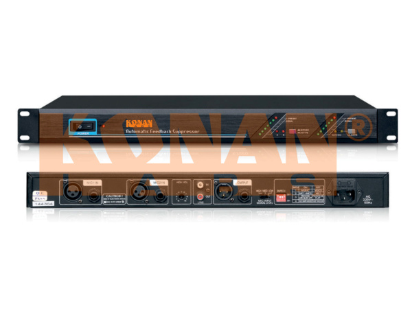 KSP-FS2 Подавитель обратной связи с системой сдвига частоты, 2 входа, автоматический микшер, реплика Bosch LBB 1968/00