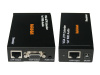 KVC-EU300V Удлинитель сигналов VGA и аудио по одному кабель UTP5e, передача до 300 м, разрешение до 1920х1200, проходной выход на передатчике