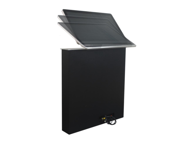 KVC-ML Моторизованный выдвижной монитор для конференц-зала с наклоном до 60°