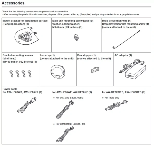 PTZ-камера Panasonic AW-UE50WEJ