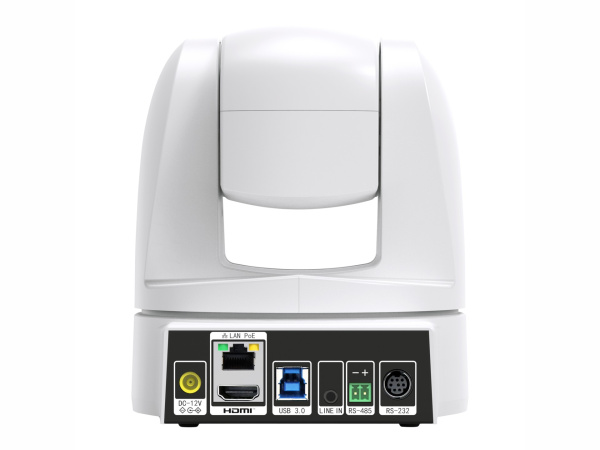 KCC-SU20E/W Поворотная 4К видеокамера, панель разъёмов