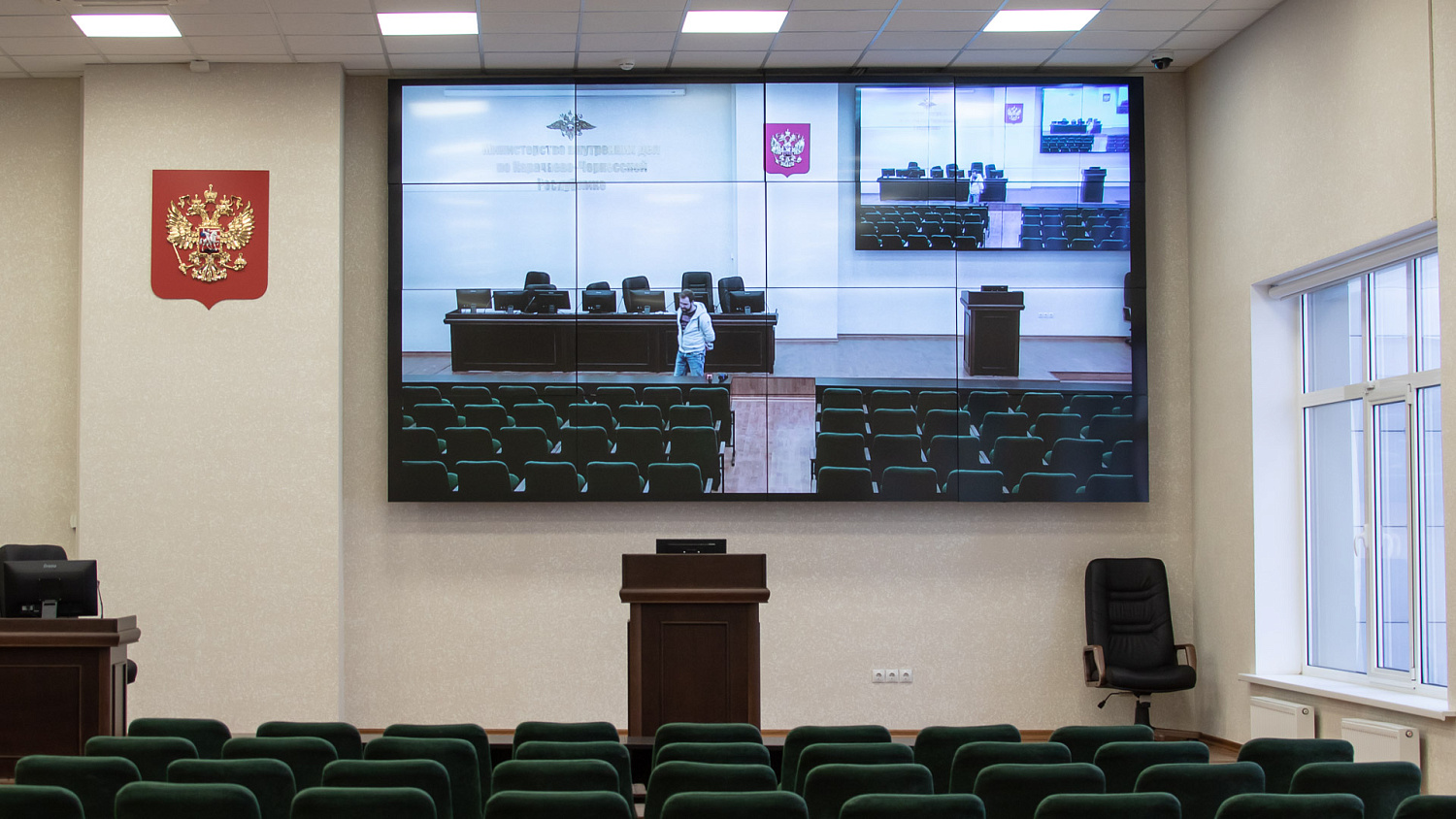 Конференц-зал МВД по КЧР