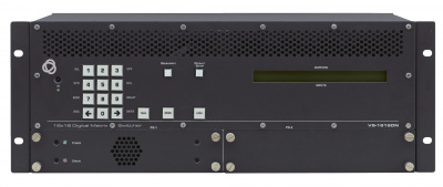 VS-1616DN-EM/STANDALONE – шасси мультиформатного матричного коммутатора с шестнадцатью слотами для установки интерфейсных модулей, позволяющее построить матричный коммутатор размерностью от 2x2 до 16x16 с шагом 2 входа/выхода VS-1616DN-EM/STANDALONE – шасси мультиформатного матричного коммутатора с шестнадцатью слотами для установки интерфейсных модулей, позволяющее построить матричный коммутатор размерностью от 2x2 до 16x16 с шагом 2 входа/выхода