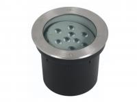 KLF-AG0901 Грунтовый светильник с поворотной матрицей, светодиоды Cree 9х1 Вт