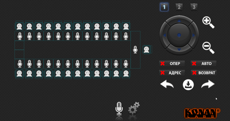 Автоматизация для конфернец-залов