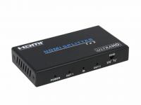 KVC-S12UE Усилитель-распределитель (сплиттер) 1:2 сигнала HDMI 2.0, полоса пропускания до 18 Gbps, разрешение до 3840х2160@60 Гц без субдискретизации