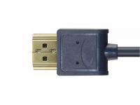 KPT-H010S Шнур HDMI 2.0a, пропускная способность 10,2 Гбит/с, пожаробезопасность CL3/FT4, миниатюрные разъёмы, диаметр кабеля 4 мм