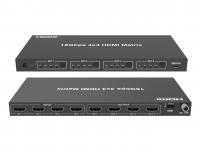 KVC-S44UE Матричный переключатель (свитчер) 4:4 сигнала HDMI 2.0b KVC-S44UE Матричный переключатель (свитчер) 4:4 сигнала HDMI 2.0b