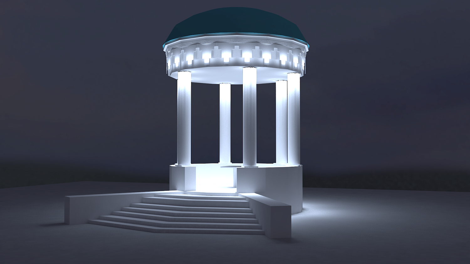 Архитектурное освещение фасадов