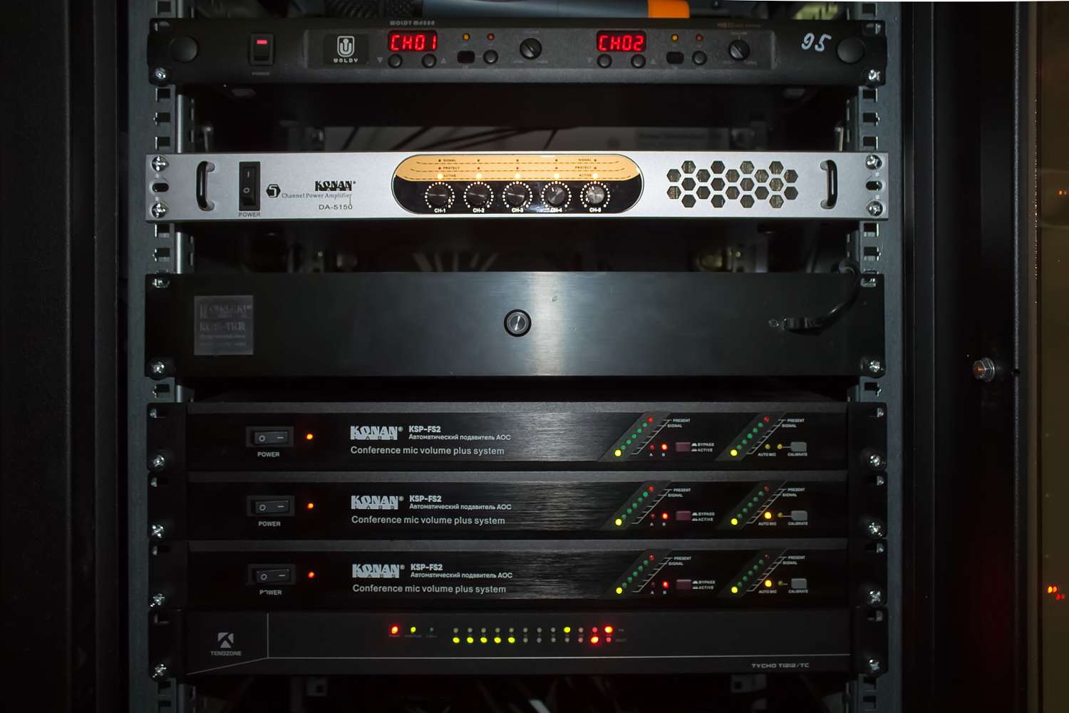 Конференц-система с микрофонными массивами в правительстве КБР