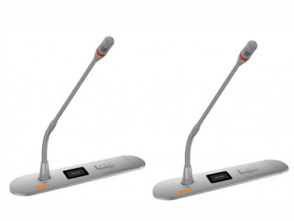 KCS-H191 Врезные микрофонные пульты конференц-системы с цифровым управлением и автоматическим наведением камер KCS-H191C и KCS-H191D