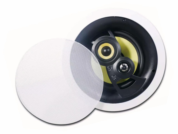 KCA-F83C100 Трёхполосная встраиваемая АС, 8“+3“+1“, 100 Вт, 113 дБ (пик), 40-20000 Гц, кевларовый вуфер, диаметр рамки 294 мм, монтажная глубина 162 мм