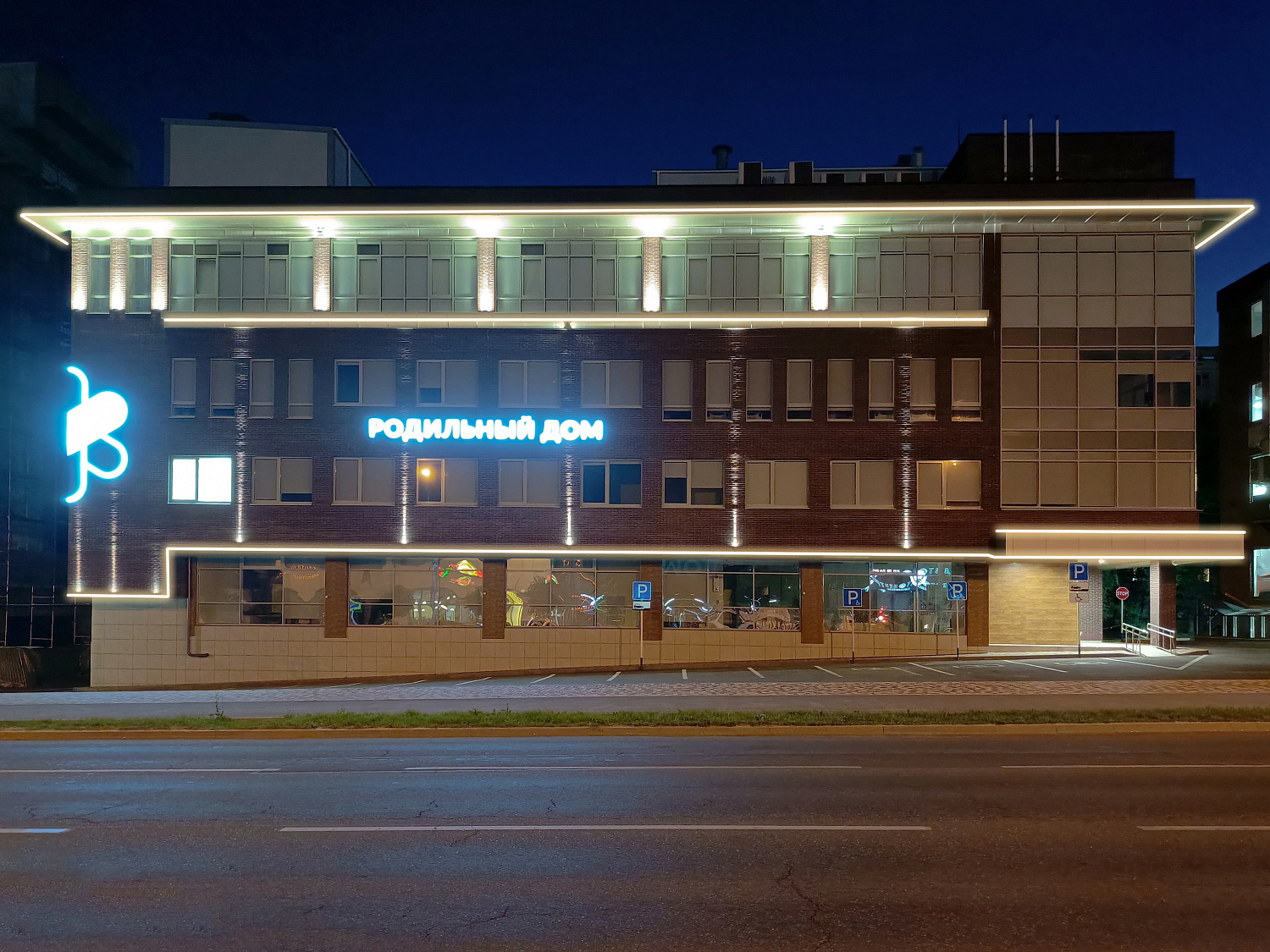 Архитектурное освещение фасадов