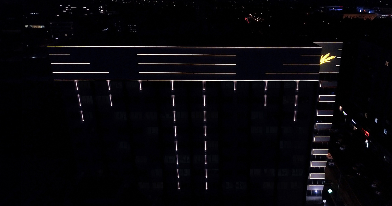 Архитектурное освещение здания Министерства сельского хозяйства