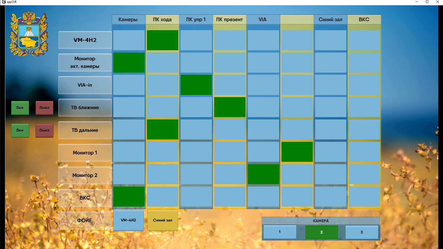 Зал заседаний Думы Ставропольского края