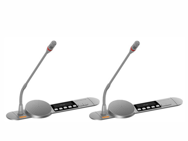 KCS-H192xV Врезные микрофонные пульты конференц-системы с цифровым управлением, автоматическим наведением камер и голосованием KCS-H191CV и KCS-H191DV