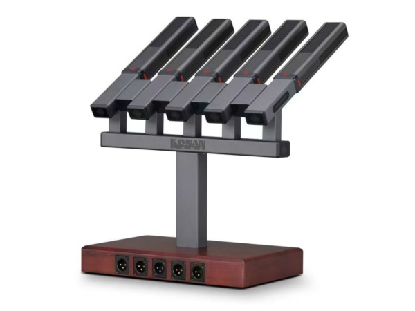 KCS-MC5W Для подключения каждой «пушки» предусмотрен отдельный разъём XLR