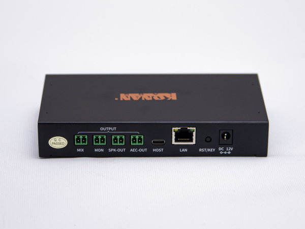 KCS-MCA16H Аудиопроцессор, позволяет каскадировать микрофонные массивы серии KCS-MCA16