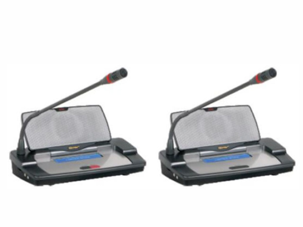 KCS-H187 Настольные микрофонные пульты конференц-системы с цифровым управлением и автоматическим наведением камер KCS-H187C и KCS-H187D