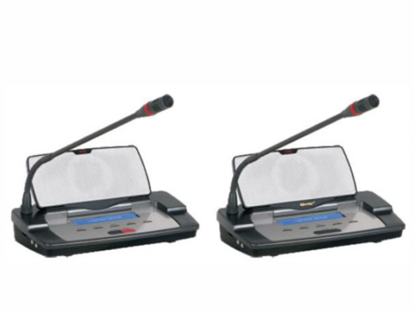 KCS-H187xV Настольные микрофонные пульты конференц-системы с цифровым управлением, автоматическим наведением камер и голосованием KCS-H184CV и KCS-H184DV