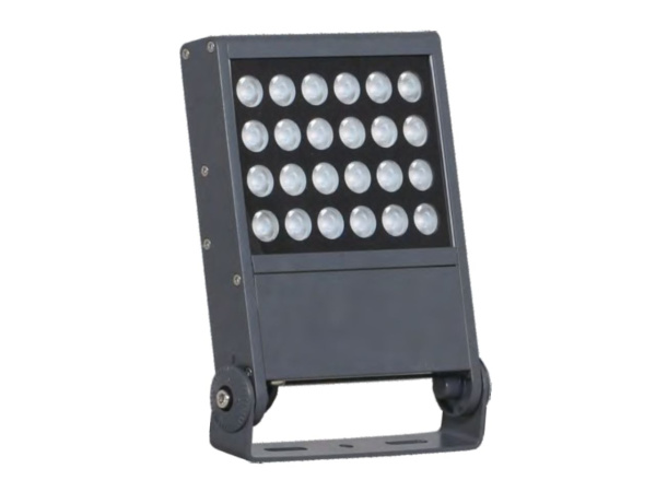 KLF-F2401 Архитектурный прожектор, светодиоды Osram 24x1 Вт, вторичная оптика от 8° до 60°, асимметричная вторичная оптика